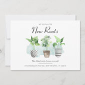 We hebben Boho New Roots Moving Announcement verpl Aankondiging (Voorkant)