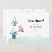 We hebben Boho Planten New Home Aankondiging verpl (Voorkant / Achterkant)