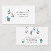 We hebben Boho Planten Verplaatsen van adres verpl Visitekaartje (Voorkant / Achterkant)