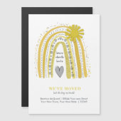 We hebben Boho Rainbow-aankondiging verplaatst (Voorkant / Achterkant)