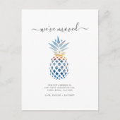 We hebben Boho Tropical Fruit Moving Waterverf ver Aankondigingskaart (Voorkant)