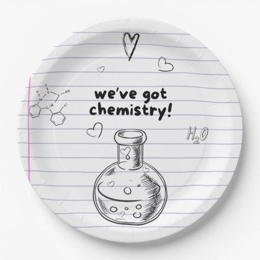 We hebben Borden van chemiepapier Papieren Bordje (Voorkant)