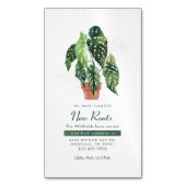 We hebben Botanische Boho Moving Announcement verp Magnetisch Visitekaartje (Voorkant Verticaal)
