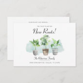 We hebben Botanische New Roots verplaatst Aankondiging (Voorkant / Achterkant)