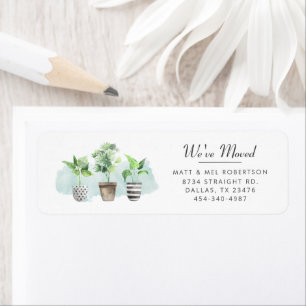 We hebben Botanische New Roots verplaatst Etiket