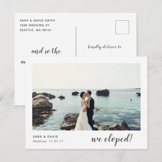 We hebben Briefkaart 5 van de aankondiging van de (Voorkant / Achterkant)