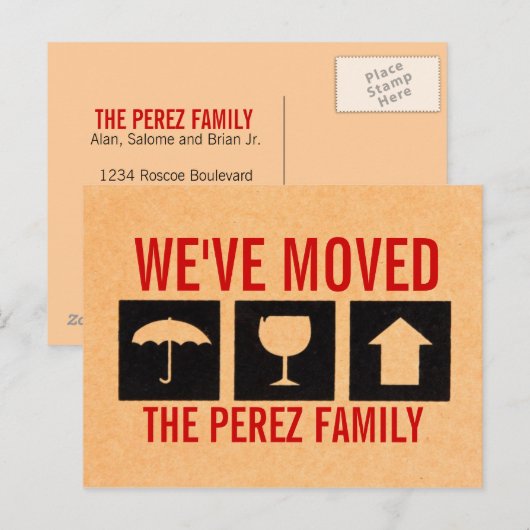 We hebben Briefkaart verplaatst (Voorkant / Achterkant)