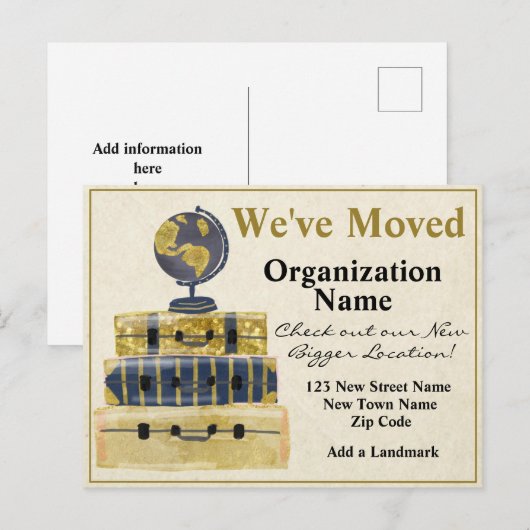 We hebben Briefkaart verplaatst (Voorkant / Achterkant)