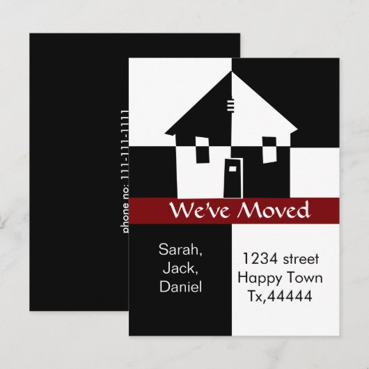 We hebben briefkaart verplaatst (Voorkant / Achterkant)