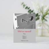 We hebben Briefkaart verplaatst met een oude deur  (Staand voorkant)