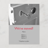 We hebben Briefkaart verplaatst met een oude deur  (Voorkant)