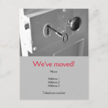 We hebben Briefkaart verplaatst met een oude deur