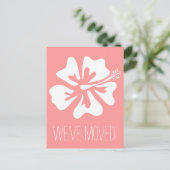 We hebben briefkaarten verplaatst met de Hibiscusb (Staand voorkant)