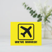 We hebben briefkaarten verplaatst voor een nieuw a (Staand voorkant)