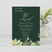 We hebben bruiloft ontdekt. kaart (Staand voorkant)