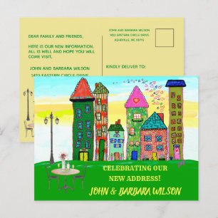 We hebben budgettair appartementenwoningen verplaa aankondigingskaart