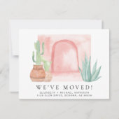 We hebben Cactus Waterverf Moving Announement verp (Voorkant)