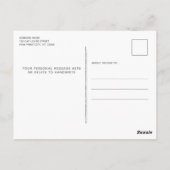 We hebben Cat Photo New Address Pet Moving Briefkaart (Achterkant)