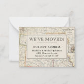 We hebben Central Midwest  Map Moving Notitiekaartje (Voorkant)