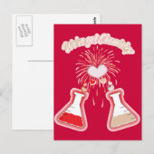 We hebben chemie. briefkaart (Voorkant / Achterkant)