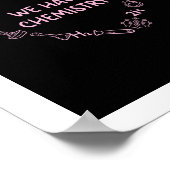 We hebben chemie grappig poster (Hoek)