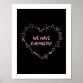 We hebben chemie grappig poster (Voorkant)