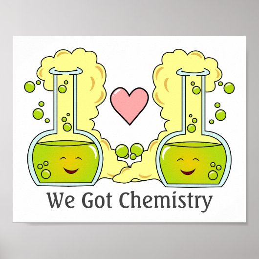 We hebben chemie poster (Voorkant)