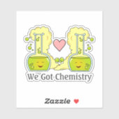 We hebben chemie sticker (Vel)