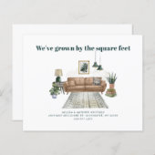 We hebben Chic Boho Moving Announcement verplaatst (Voorkant / Achterkant)