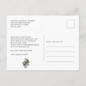 We hebben Chic Boho Moving Announcement verplaatst Aankondigingskaart (Achterkant)