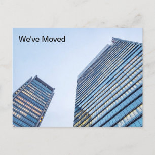 We hebben City Skyscraper Modern Business verplaat Briefkaart