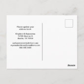 We hebben City Skyscraper Modern Business verplaat Briefkaart (Achterkant)