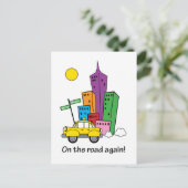 We hebben Cityscape verplaatst - Mailing Briefkaar Aankondigingskaart (Staand voorkant)