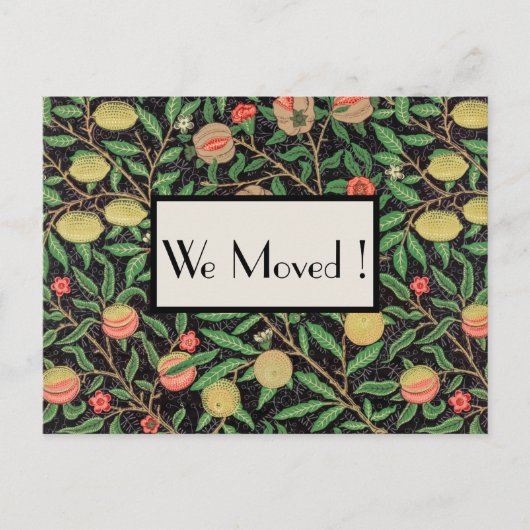 We hebben Classic Floral Post Card verplaatst Briefkaart (Voorkant)