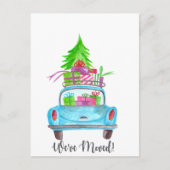 We hebben Classic kerstauto verplaatst Briefkaart (Voorkant)