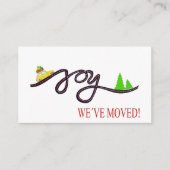 We hebben Classic kerstauto verplaatst Informatiekaartje (Voorkant)