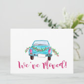 We hebben Classic kerstauto verplaatst Kaart (Staand voorkant)