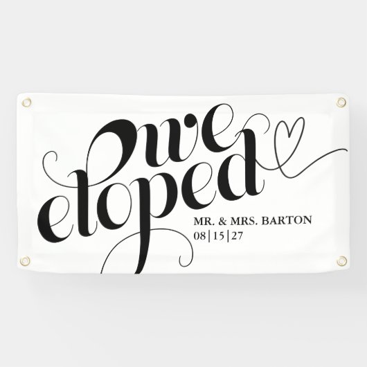 We hebben Cursive Car Banner ontwikkeld (Horizontaal)