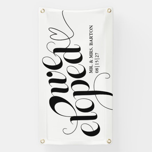 We hebben Cursive Car Banner ontwikkeld (Verticaal)