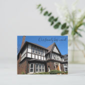 We hebben Custom House Photo New Address verplaats Briefkaart (Staand voorkant)