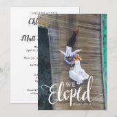 We hebben de aankondiging na de bruiloft verwijder (Voorkant / Achterkant)