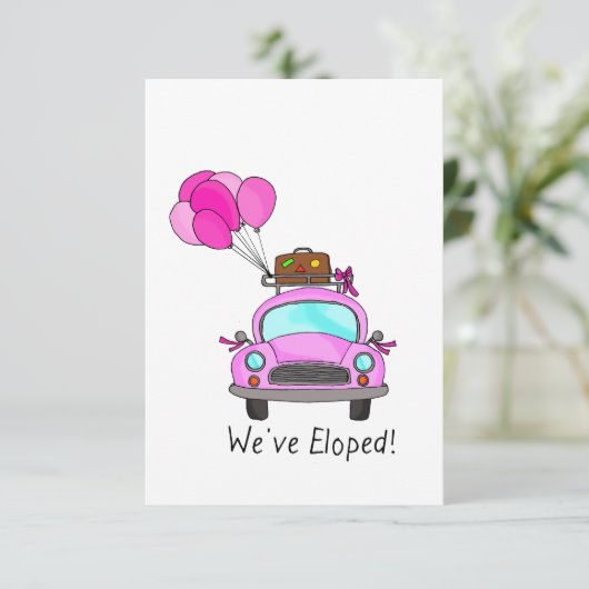 We hebben de aankondiging ontwikkeld (Staand voorkant)