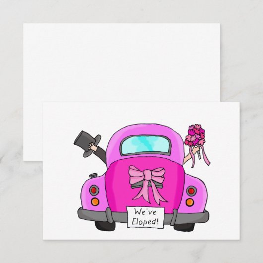 We hebben de aankondiging ontwikkeld (Voorkant / Achterkant)