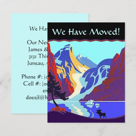 We hebben de aankondiging van Alaska Canada Idaho (Voorkant / Achterkant)