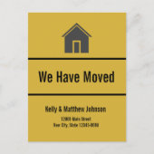 We hebben de aankondiging van Black en Gold Moving (Voorkant)