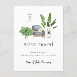 We hebben de aankondiging van Boho Cat Moving verp Briefkaart