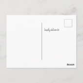 We hebben de aankondiging van Boho Cat Moving verp Briefkaart (Achterkant)