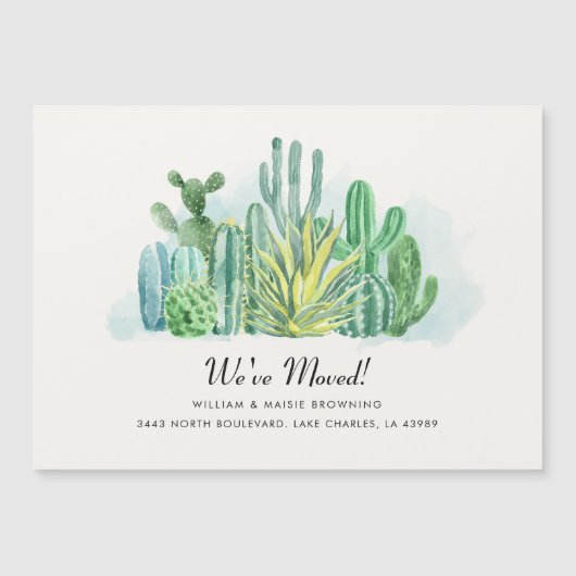 We hebben de aankondiging van de adreswijziging ve (Voorkant)