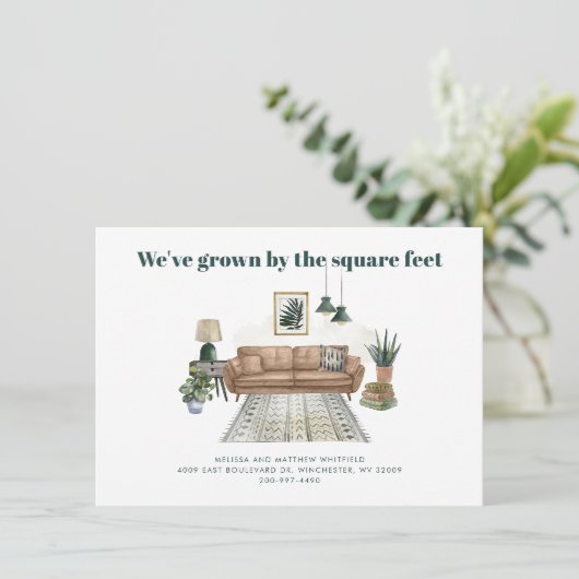 We hebben de aankondiging van de adreswijziging ve (Staand voorkant)