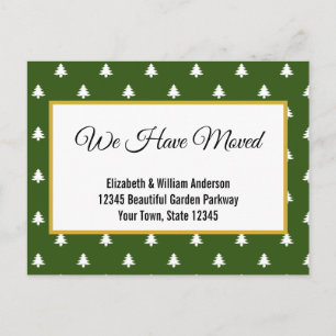 We hebben de aankondiging van de kerstboom verplaa briefkaart